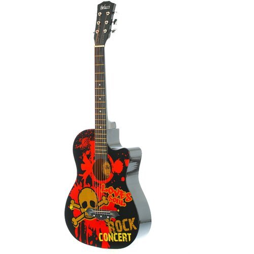 Купить Акустическая гитара Belucci BC3840 1350 (Rock),38"дюймов, с рисунком
Акустическа...