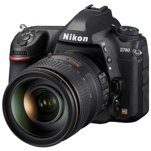 Купить Фотоаппарат Nikon D780 Kit AF-S NIKKOR 24-120mm f/4G ED VR, черный
Зеркальный фо...