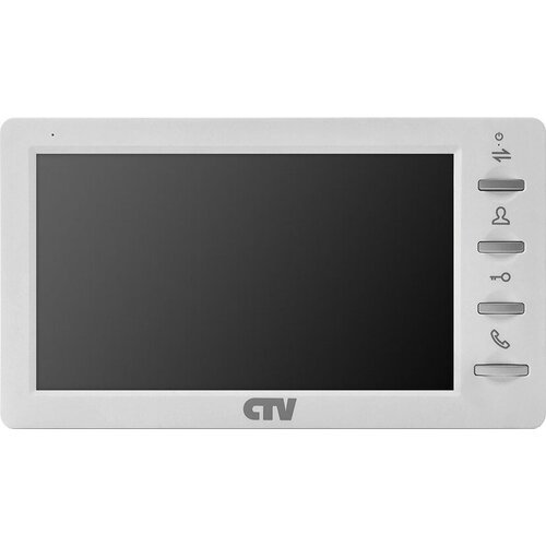 Купить CTV-M1701 Plus (белый) монитор видеодомофона 7"
Монитор видеодомофона с кнопочны...