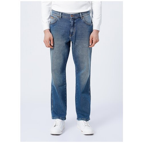 Купить Джинсы Wrangler, размер 36/32, синий
Наши аутентичные джинсы прямого кроя. Джинс...