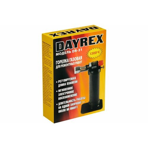 Купить DAYREX -31 газовый паяльник 621091
DAYREX -31 газовый паяльник 621091. Пьезоподж...