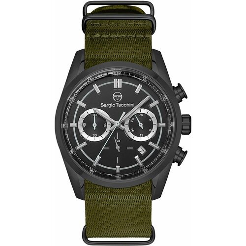 Купить Наручные часы SERGIO TACCHINI, черный, зеленый
Мужские часы. Коллекция Coast Lif...