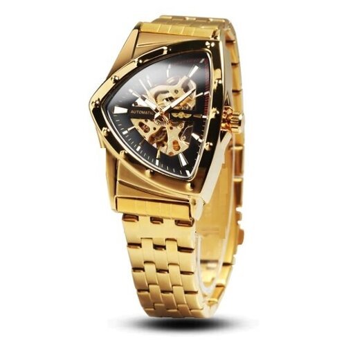 Купить Наручные часы WINNER, черный, золотой
Мужские наручные механические часы-скелето...