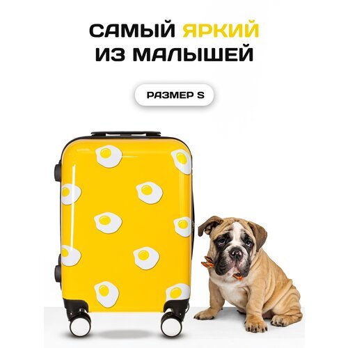 Купить Чемодан PROFFI, 40 л, размер S, желтый
<ul><li>Новый чемодан на колесах S из кол...