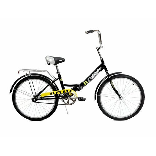 Купить Велосипед складной 24" кумир 2410 городской, двухколесный, черно-желтый
Велосипе...