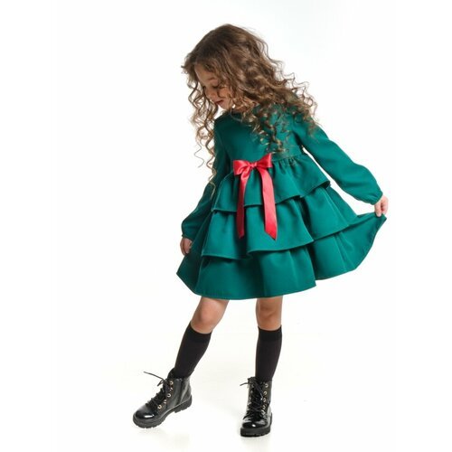Купить Платье Mini Maxi, размер 122, зеленый, бирюзовый
Платье для девочек Mini Maxi, м...