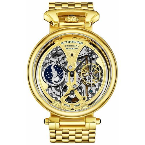 Купить Наручные часы STUHRLING Legacy Механические наручные часы Stuhrling 4003.2, золо...