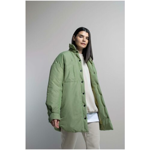 Купить Куртка Alexandra Talalay, размер XS-S, зеленый
Объемная утепленная куртка, на по...