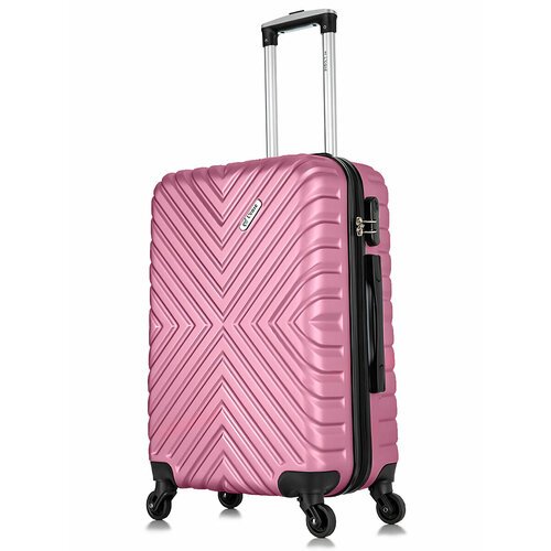 Купить Умный чемодан L'case New Delhi Ch0796, 61 л, размер M, золотой, розовый
Надежнос...