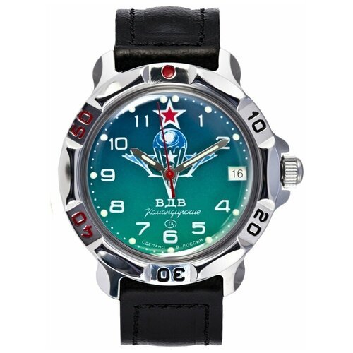Купить Наручные часы Восток Командирские, черный, зеленый
Часы наручные механические с...
