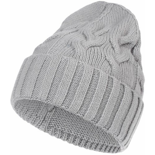 Купить Шапка Sherst, размер 56/60, серый
Мягкая удлиненная женская шапка объемной вязки...