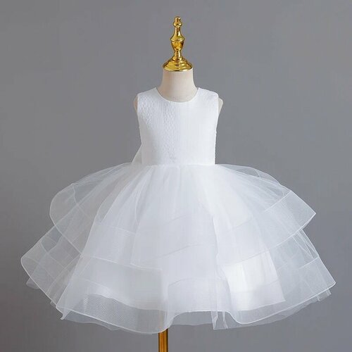 Купить Платье, размер 110, белый
Длина: 68 см;<br>Бюст: 64 см;<br>Талия: 61 см;<br>Это...