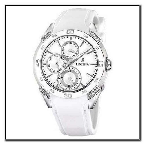 Купить Наручные часы FESTINA, белый
Водонепроницаемые: есть, WR30 (3 атм) <br>Габариты:...