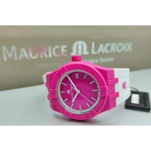 Купить Наручные часы Maurice Lacroix AI2008-FFFF1-3A0-0, белый, фуксия
Это яркие и стил...
