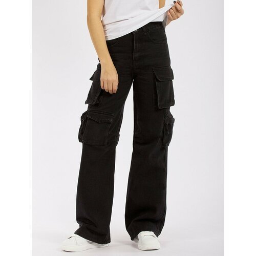 Купить Джинсы карго Dairos, размер 29, черный
Модные джинсы карго- элегантность и брута...