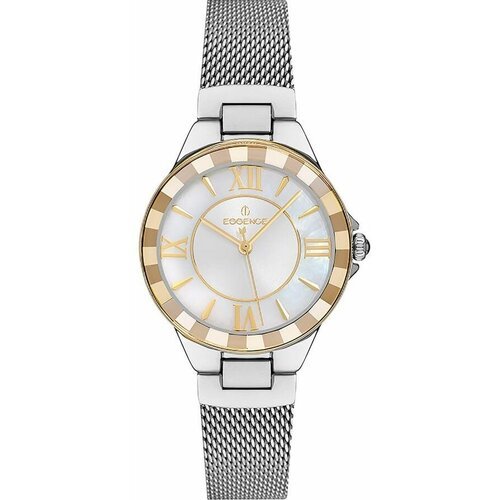 Купить Наручные часы ESSENCE 78079, серебряный, серый
Цвет циферблата: Перламутр Пол: Ж...