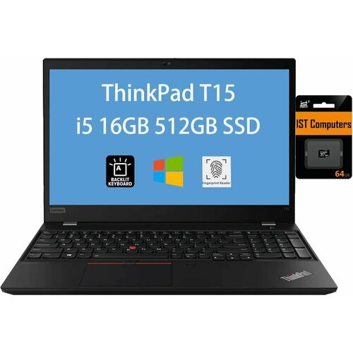 Купить 15,6" Ноутбук Lenovo Thinkpad T15 (FHD/IPS) i5 1135G7, 16GB, UMA, SSD 512, Win10...