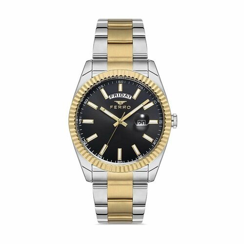 Купить Наручные часы Ferro F11211AWT-D2, черный
Классические мужские наручные часы с ре...