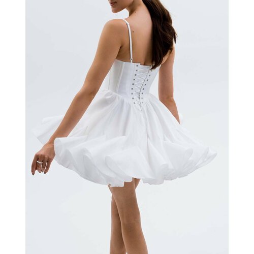 Купить Платье размер S/M, белый
Платье Rose от бренда 7DRESSES - это изысканное и кокет...