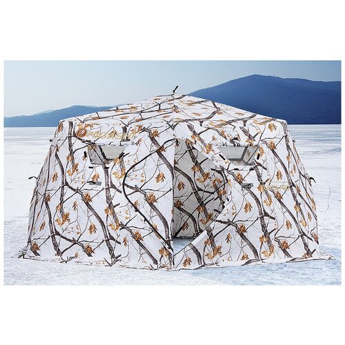 Купить Зимняя палатка для рыбалки / 8-местная палатка, утепленная
Утепленная трапециеви...