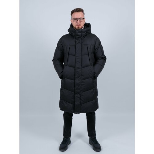 Купить Пальто , размер 50, черный
Зимняя мужская черная куртка - идеальный выбор для ко...