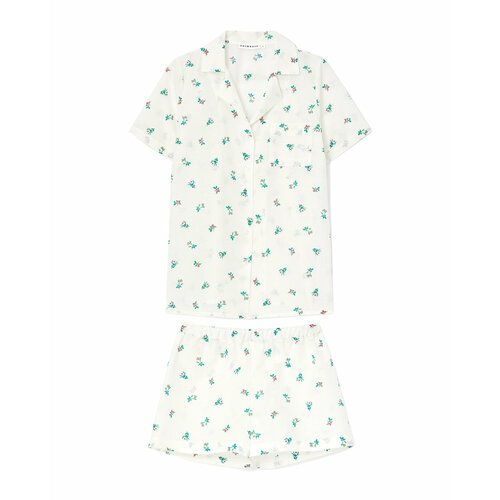 Купить Пижама PRIMROSE, размер S, зеленый, белый
Легкая пижама с цветочным принтом для...