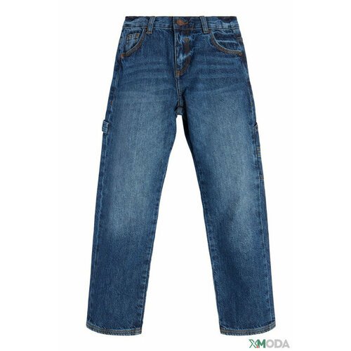 Купить Джинсы GUESS, размер 16, синий
Брюки джинсовые бренда GUESS синего цвета с небол...