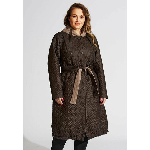 Купить куртка D'IMMA fashion studio Умбрия, размер 50, коричневый
Пальто женское демисе...