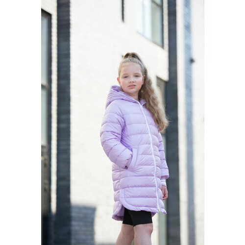 Купить Куртка Orso Bianco Мэй, размер 122, лиловый
Утепленная стеганная куртка для дево...