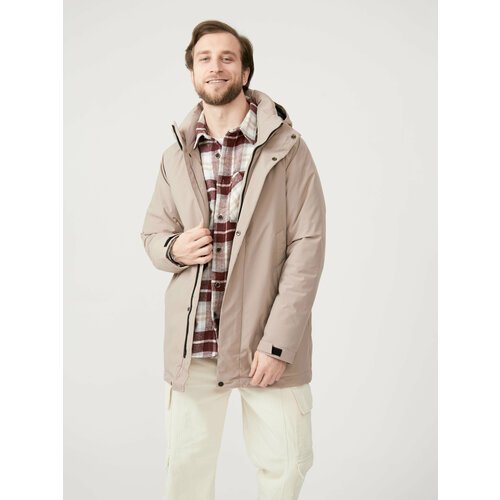 Купить Ветровка , размер L, бежевый
Мужская куртка - универсальная, трендовая и одновре...