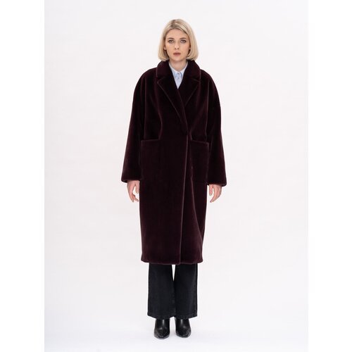 Купить Пальто ALEF, размер 42, фиолетовый
Современная двубортная шуба из искусственного...