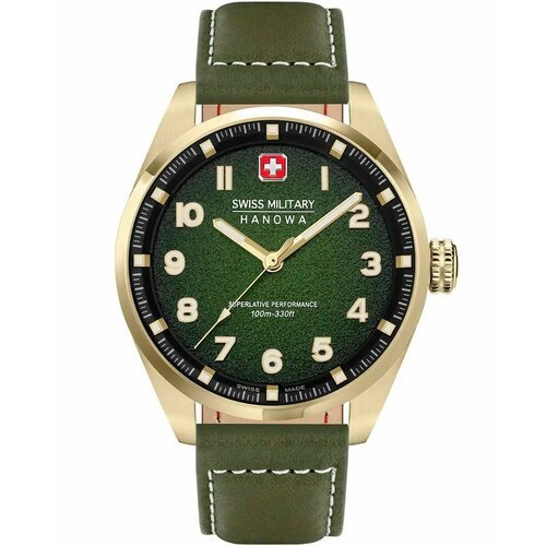 Купить Наручные часы SWISS MILITARY BY CHRONO, зеленый, золотой
Простые четкие линии и...