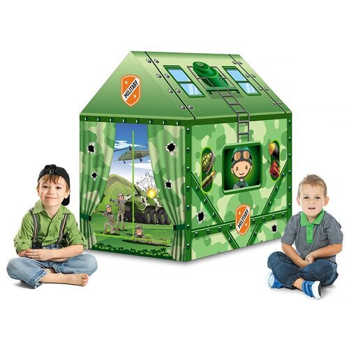 Купить Палатка Pituso Милитари, зеленый
Оригинальный игровой домик-палатка для веселых...