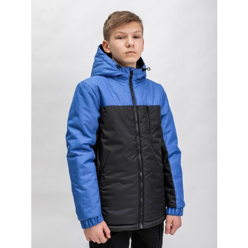 Купить Куртка KAYSAROW, размер 164-84-75, синий, черный
Утепленная демисезонная куртка...