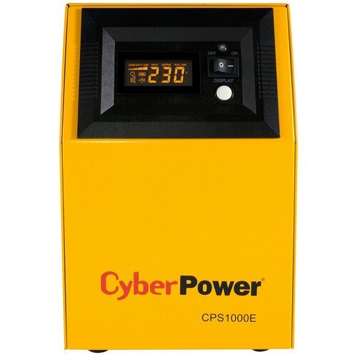 Купить Интерактивный ИБП CyberPower CPS1000E желтый 700 Вт
Инвертор CPS1000E производст...