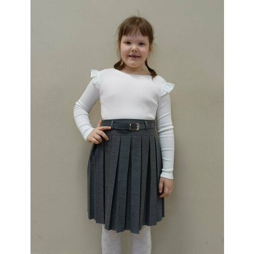 Купить Школьная юбка, размер 36, серый
Турецкая школьная юбка -тенниска : стиль и комфо...