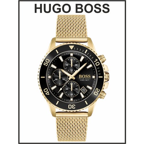 Купить Наручные часы BOSS Admiral HB1513906, золотой, черный
Оригинальные мужские часы...