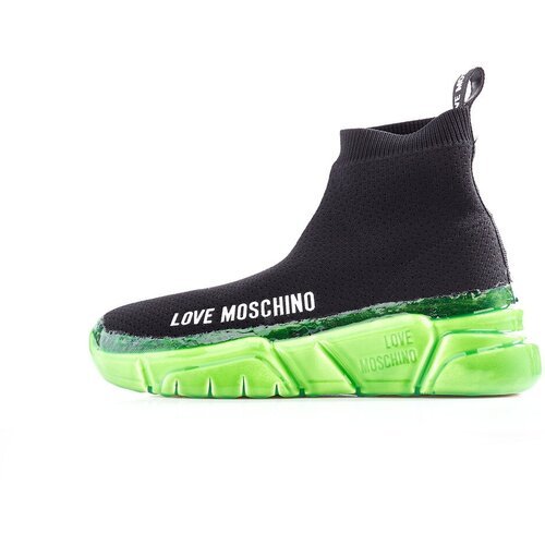 Купить Ботинки LOVE MOSCHINO, размер 41, зеленый
Ботинок чулок с контрастной подошвой L...