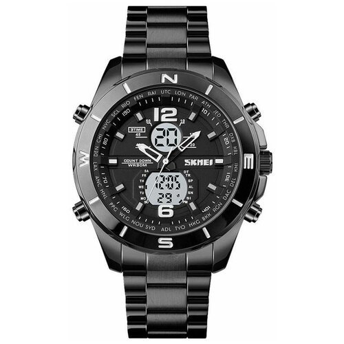 Купить Наручные часы SKMEI, черный
Брутальные мужские наручные часы фирмы SKMEI-1670 в...