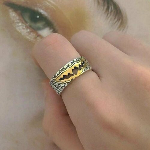 Купить Кольцо, размер 18, серебряный
Мужское кольцо Дрейн. Безразмерное кольцо Мы рады...