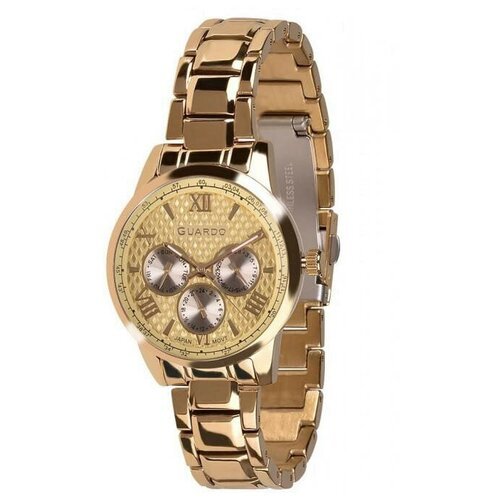 Купить Наручные часы Guardo Premium, желтый, золотой
Часы Guardo 11466-4 желтый бренда...
