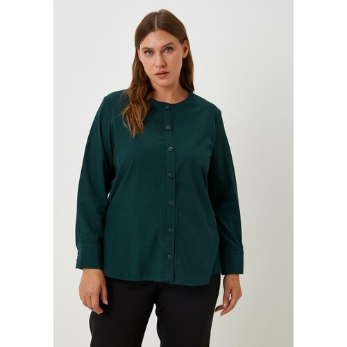 Купить Блуза SVESTA, размер 62, зеленый
Стильная женская блузка большого размера из блу...