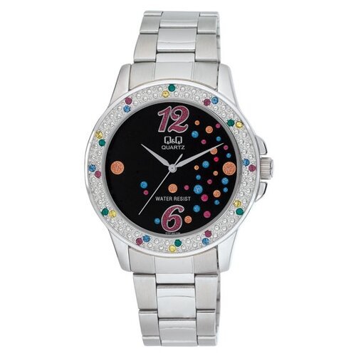 Купить Наручные часы Q&Q, серебряный, черный
Женские японские наручные часы Q&Q Q767-20...