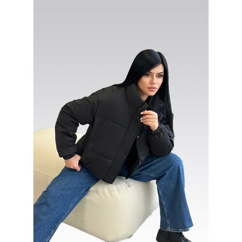 Купить Куртка , размер 46, черный
Эта женская куртка - отличный выбор для демисезона. О...