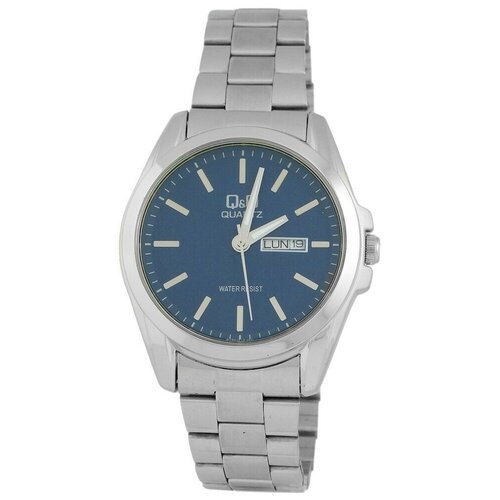 Купить Наручные часы Q&Q A190-212, синий
Мужские классические часы на стальном браслете...