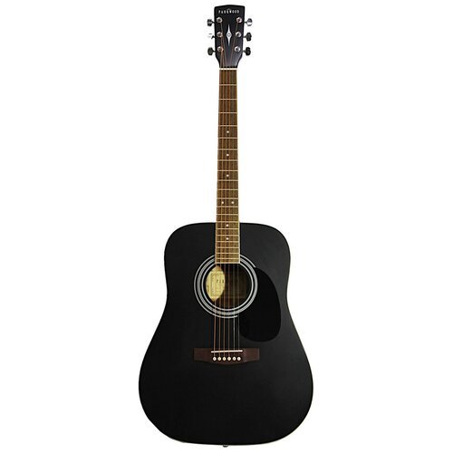 Купить W81-WBAG-BKS Акустическая гитара, черная, с чехлом Parkwood
Верхняя дека из ели....