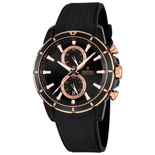 Купить Наручные часы FESTINA, черный
<p>Стильные спортивные часы Festina Chronograph F1...