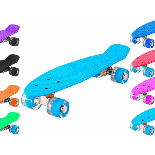 Купить Скейт со светящимися колёсами: S-209
<p>Круизер-скейт - это смесь лонгборда и ск...