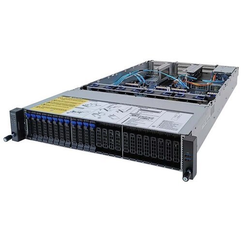 Купить Сервер GIGABYTE R282-Z97 (rev. A00) 2 x /без ОЗУ/без накопителей/количество отсе...
