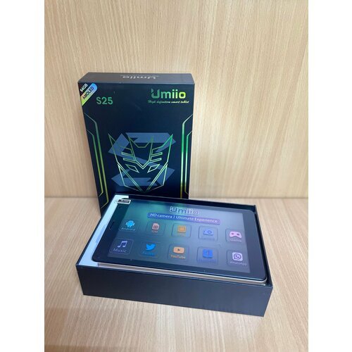 Купить Планшет Umiio S25 64Gb Золотой
- HD экpaн 8.1 дюйм AMOLED<br>- 4ГБ оперативной п...